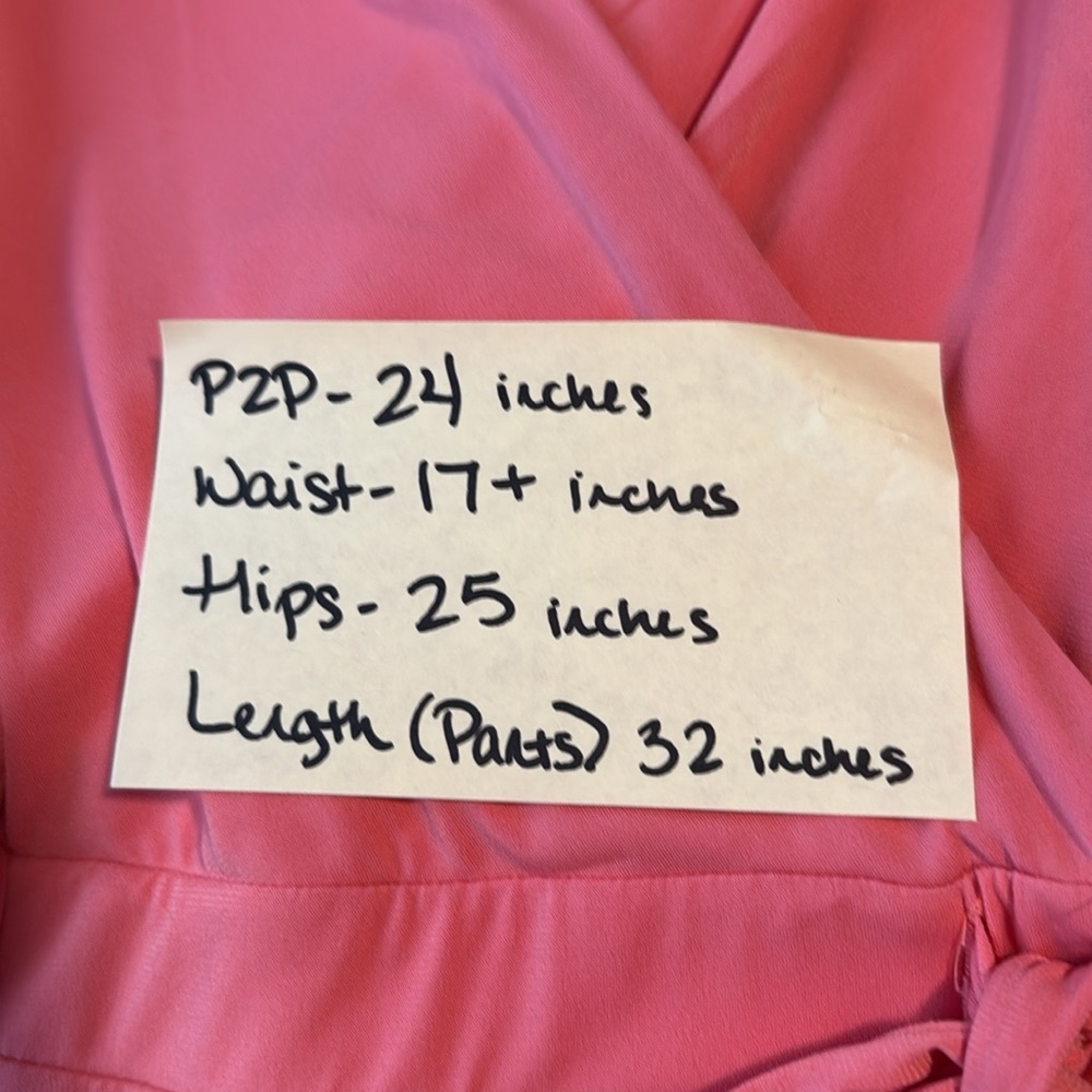 Sandra Darren Coral Jumpsuit - Picture 6 of 6